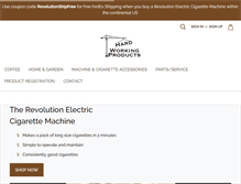 Tablet Screenshot of hardworkingproducts.com
